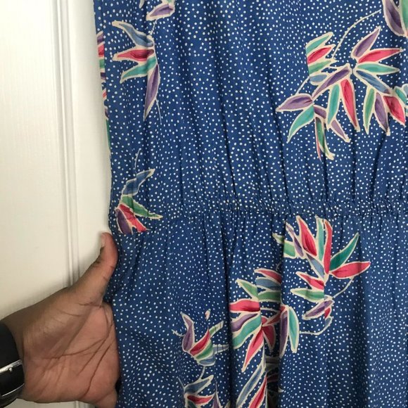 Java Wrap Dresses Java Wraps Vintage A Line Floral Dress Poshmark